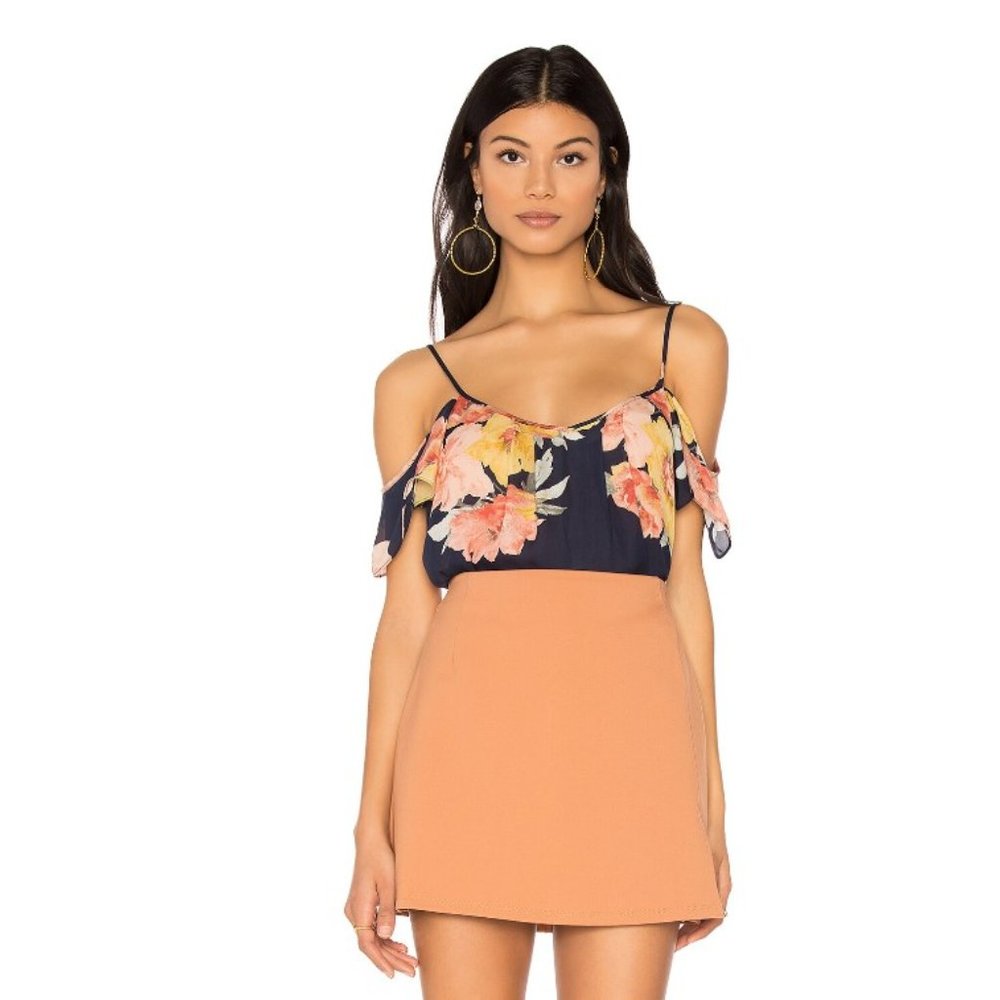 Joie Adorlee Top in Dark Navy - Size XXS